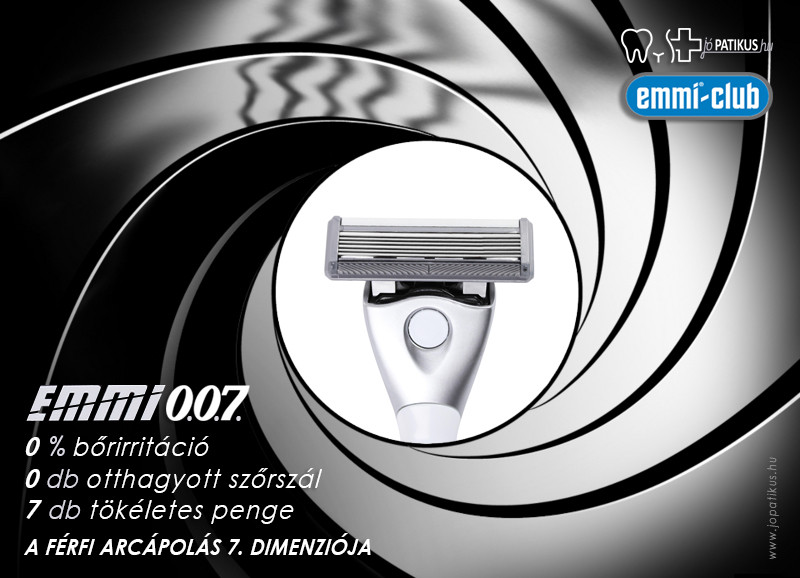Emmi 007 - 7 pengés borotva