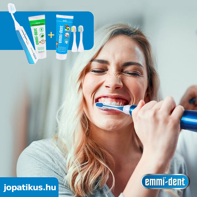 Emmi-dent ultrahangos működésű elektromos fogkefe - jópatikus