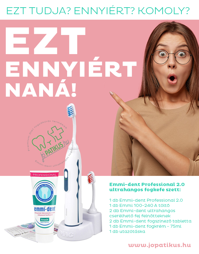 Ultrahangos elektromos fogkefe - Professional 2.0 - jopatikus.hu