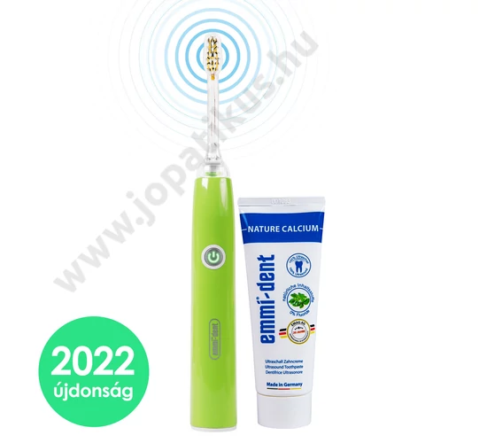 Emmi®-dent GO ultrahangos fogkefe szett - Zöld