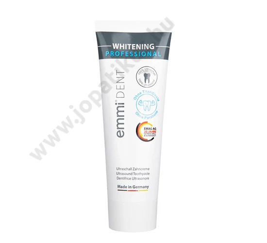 emmi-dent fogkrém, ultrahangos fogkrém, fogfehérítő fogkrém, Whitening 
