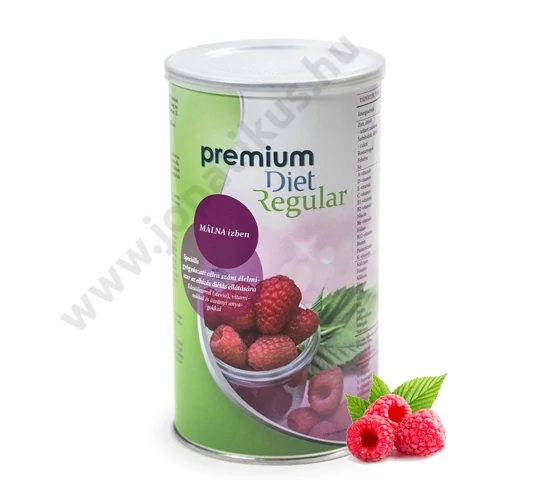 Premium Diet Regular - málna ízű 