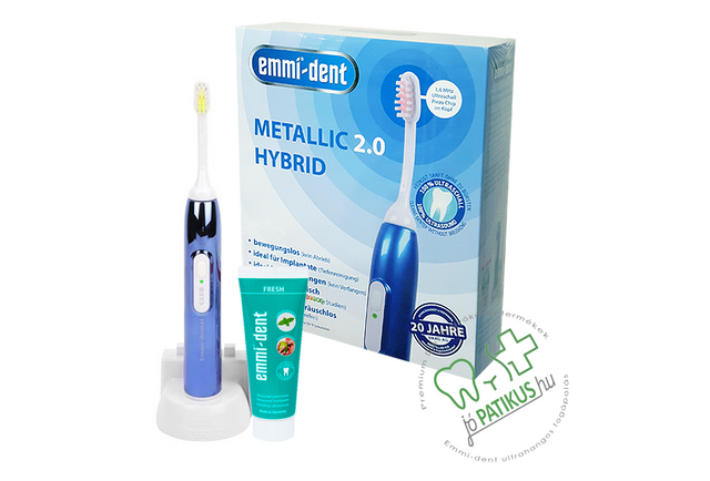 Emmi®- dent Metallic 2.0 Hybrid - ultrahangos fogkefe